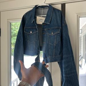 Alexander Wang Deep Blue Denim Jacket